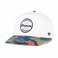 Denver Broncos '47 Beach Side Hitch Adjustable Hat White/Navy - 47 brand