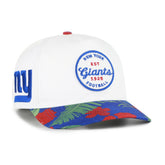 New York Giants '47 Beach Side Hitch Adjustable Hat White/Royal - 47 brand