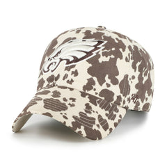 Philadelphia Eagles '47 Women's Bessie Clean Up Adjustable Hat Natural - 47 brand