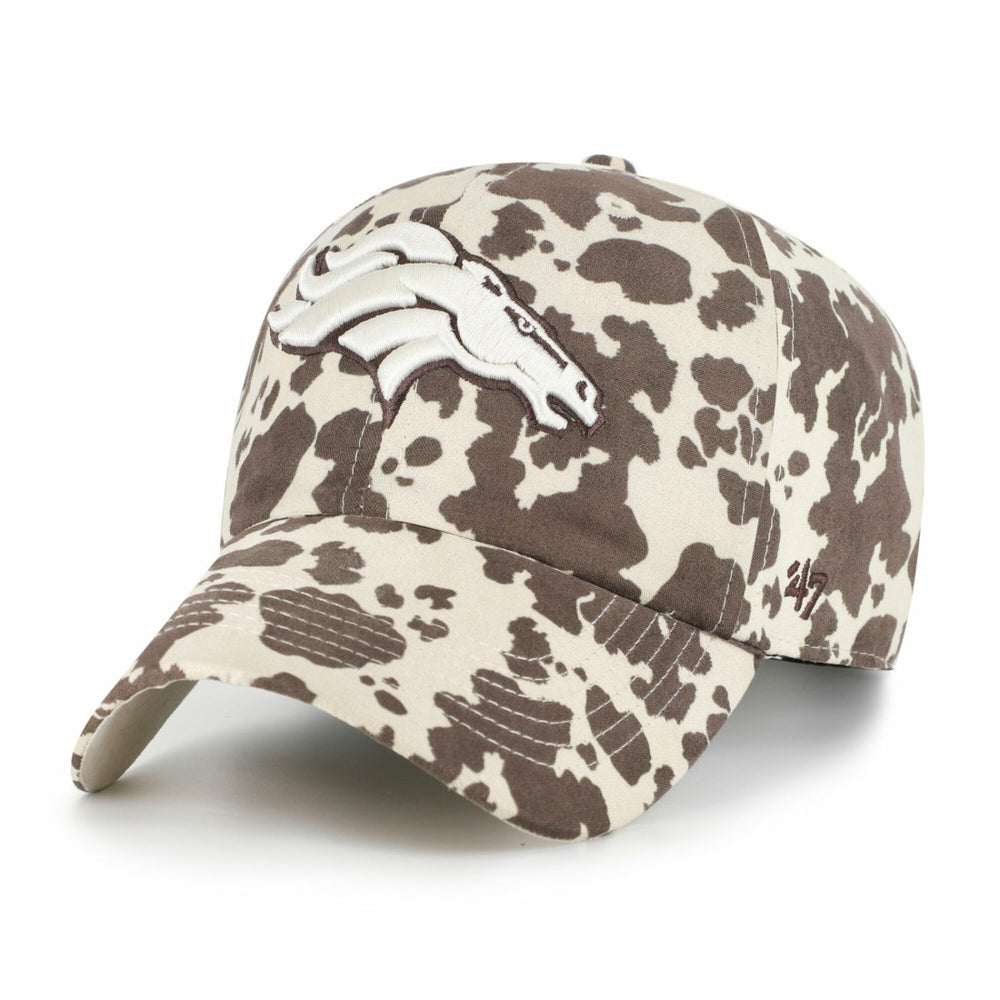 Denver Broncos '47 Women's Bessie Clean Up Adjustable Hat Natural - 47 brand