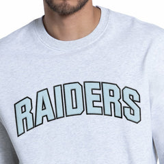 Las Vegas Raiders Starter Faceoff Fleece Sweatshirt Ash - NFL