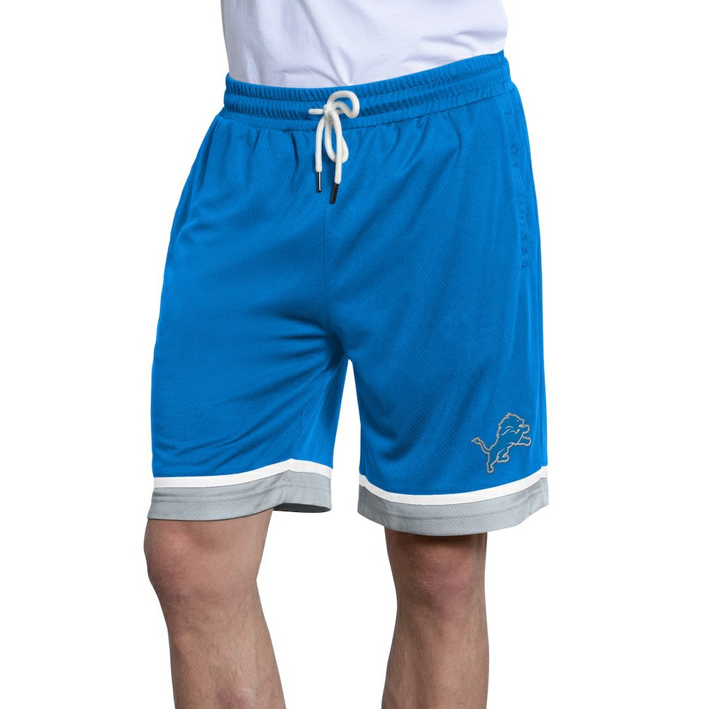 Detroit Lions Starter Power Play Mesh Shorts Blue - NFL