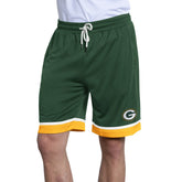 Green Bay Packers Starter Power Play Mesh Shorts Green - NFL