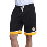Pittsburgh Steelers Starter Power Play Mesh Shorts Black - NFL