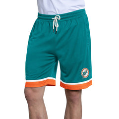 Miami Dolphins Starter Throwback Power Play Mesh Shorts Aqua - NFL