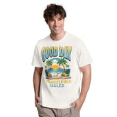 Philadelphia Eagles Margaritaville Good Day T-Shirt Cream - NFL