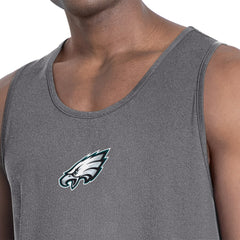 Philadelphia Eagles MSX by Michael Strahan Energy Tank Top Charcoal - NFL
