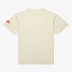 Detroit Red Wings - Mitchell & Ness Unisex Arched Team T-Shirt Cream