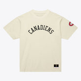 Montreal Canadiens - Mitchell & Ness Unisex Arched Team T-Shirt Cream