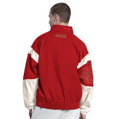 San Francisco 49ers Starter The Gust Full-Zip Hooded Jacket Scarlet - NFL