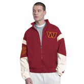 Washington Commanders Starter The Gust Full-Zip Hooded Jacket Burgundy - NFL