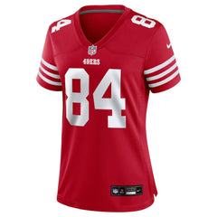 Kendrick Bourne San Francisco 49ers Women's Team Game Jersey Scarlet - Nike