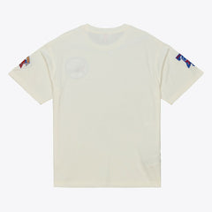 Mitchell & Ness - Philadelphia 76ers Hardwood Classics Chainstitch Premium T-Shirt - Cream