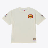 Mitchell & Ness - Houston Rockets Hardwood Classics Chainstitch Premium T-Shirt - Cream