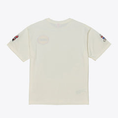 Mitchell & Ness - Houston Rockets Hardwood Classics Chainstitch Premium T-Shirt - Cream