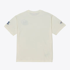 Mitchell & Ness - Dallas Mavericks Hardwood Classics Chainstitch Premium T-Shirt - Cream