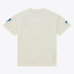 Mitchell & Ness - Minnesota Timberwolves Hardwood Classics Chainstitch Premium T-Shirt - Cream