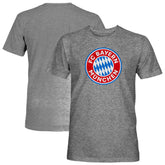 Bayern Munich 1863FC Color Badge Vintage Tri-Blend T-Shirts - Gray