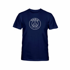 Paris Saint-Germain 1863FC Youth Mono Badge T-Shirts - Navy