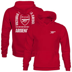 Arsenal 1863FC Youth True to Glory Fleece Hoodie - Red