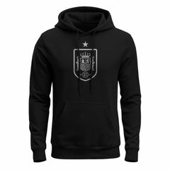 Spain National Team 1863FC Mono Badge Fleece Hoodie - Black