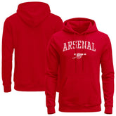 Arsenal 1863FC Athletic Wordmark Fleece Hoodie - Red