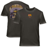 Barcelona 1863FC Wordmark Cotton T-Shirts - Gray