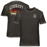 Germany National Team 1863FC Wordmark Cotton T-Shirts - Gray