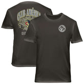 Club America 1863FC Wordmark Cotton T-Shirts - Gray