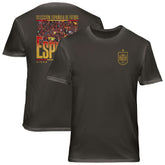 Spain National Team 1863FC Wordmark Cotton T-Shirts - Gray