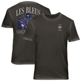 France National Team 1863FC Wordmark Cotton T-Shirts - Gray