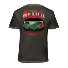 Mexico National Team 1863FC Wordmark Cotton T-Shirts - Gray