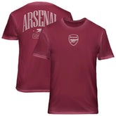 Arsenal 1863FC Back Wordmark Soft Wash T-Shirts - Red