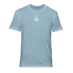 Argentina National Team 1863FC Back Wordmark Soft Wash T-Shirts - Light Blue