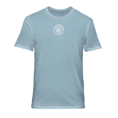 Manchester City 1863FC Back Wordmark Soft Wash T-Shirts - Light Blue