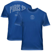 Paris Saint-Germain 1863FC Back Wordmark Soft Wash T-Shirts - Blue