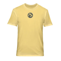 Club America 1863FC Back Wordmark Soft Wash T-Shirts - Yellow