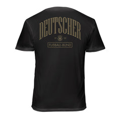 Germany National Team 1863FC Back Wordmark Soft Wash T-Shirts - Black