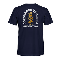 Argentina National Team 1863FC True To Glory Heavyweight T-Shirts - Navy