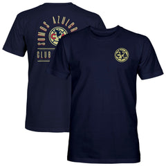 Club America 1863FC True To Glory Heavyweight T-Shirts - Navy
