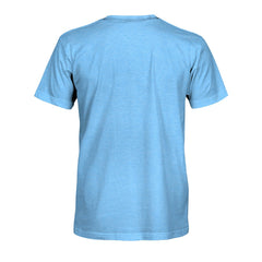 Argentina National Team 1863FC Color Badge Tri-Blend T-Shirts - Light Blue