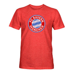 Bayern Munich 1863FC Color Badge Tri-Blend T-Shirts - Red
