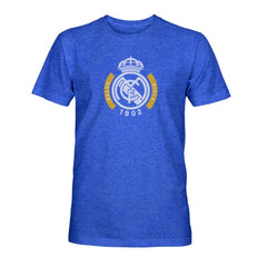 Real Madrid 1863FC Since Vintage Tri-Blend T-Shirts - Blue