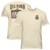 Real Madrid 1863FC Vintage Soft Wash T-Shirts - Cream