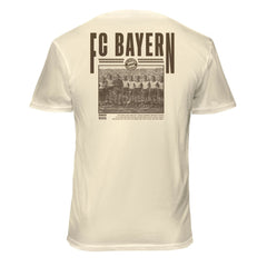 Bayern Munich 1863FC Vintage Soft Wash T-Shirts - Cream