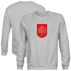 Spain National Team 1863FC Color Badge Sweatshirt - Gray