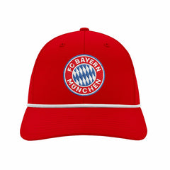 Bayern Munich 1863FC Color Badge Airflow Adjustable Hat - Red