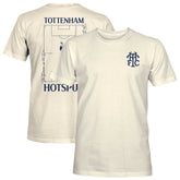 Tottenham Hotspur 1863FC Own the Pitch Heavyweight T-Shirts - Cream