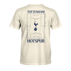 Tottenham Hotspur 1863FC Own the Pitch Heavyweight T-Shirts - Cream