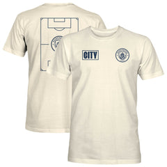 Manchester City 1863FC Own the Pitch Heavyweight T-Shirts - Cream
